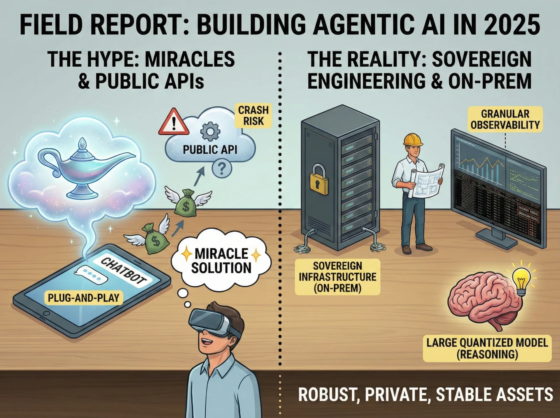 Field Report. The Reality of Building Agentic AI in 2025
