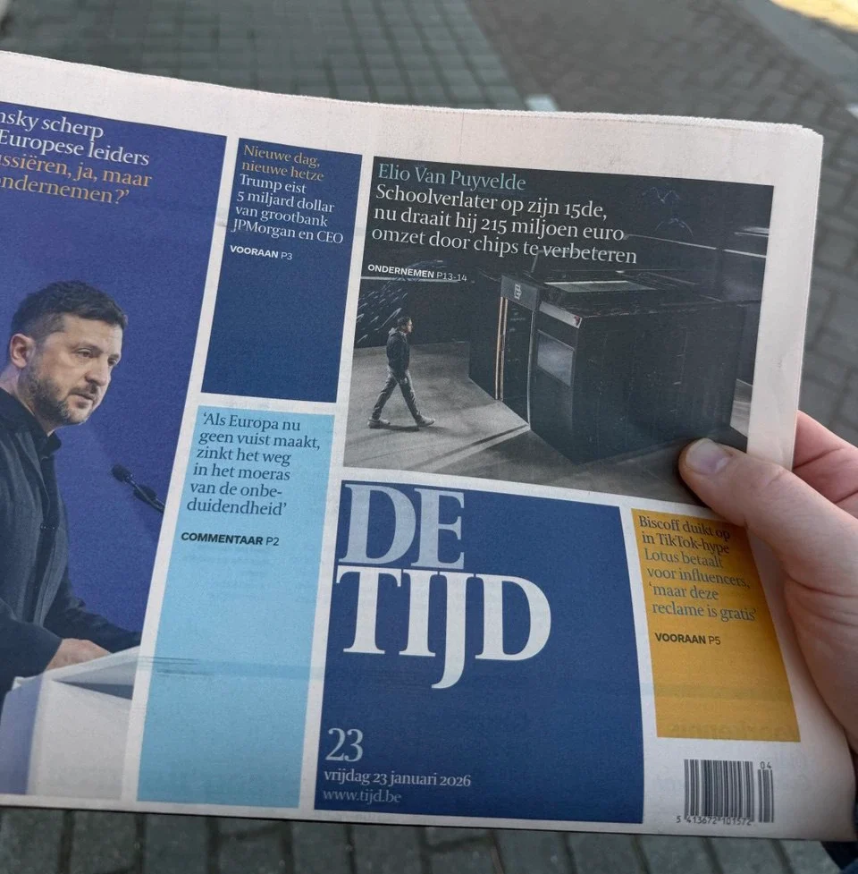 From the Attic to the Front Page: ElioVP Recognized as a Pioneer in Chip Optimization & Data Center Infrastructure
