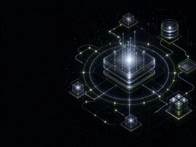Private AI inference core visual