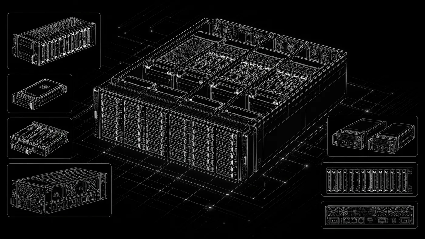Technical blueprint of storage and data infrastructure surrounding an AI cluster